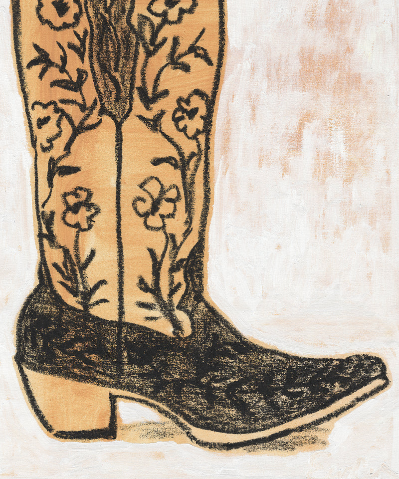 Cowboy Boot #1 by Anne-Louise Ewen
