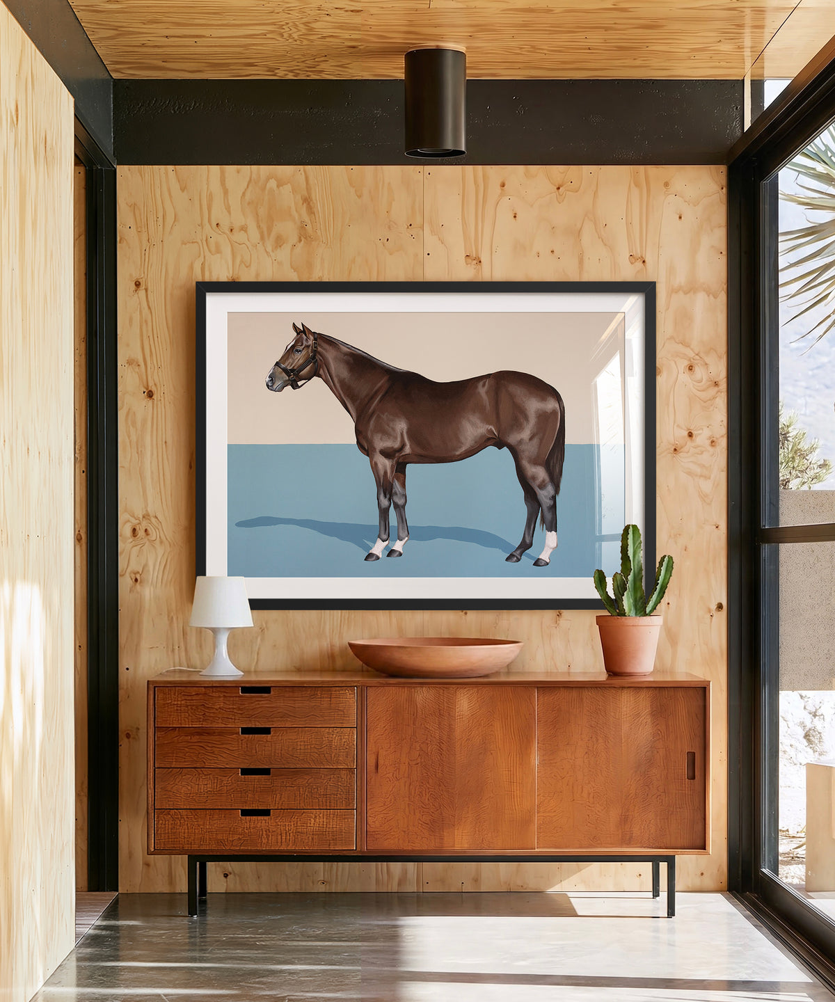 Color Field Horse #3 by Tanner Muse