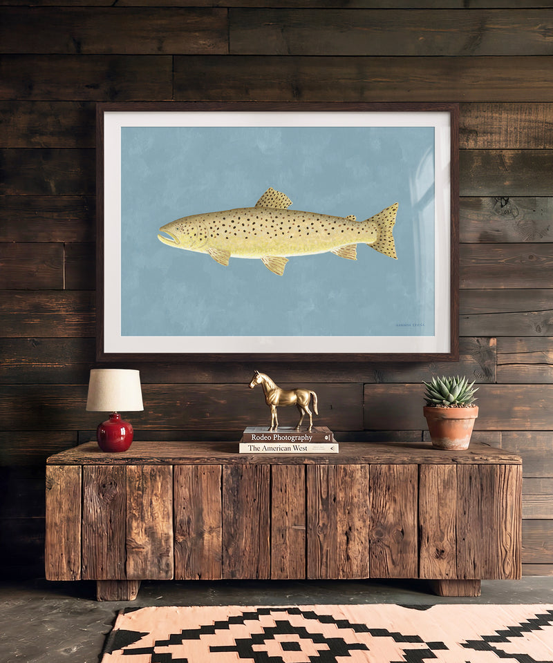 Brown Trout by Hannah Ervick