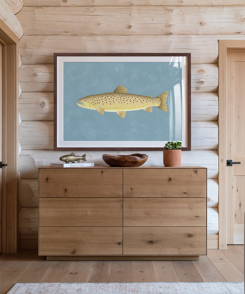 Brown Trout by Hannah Ervick