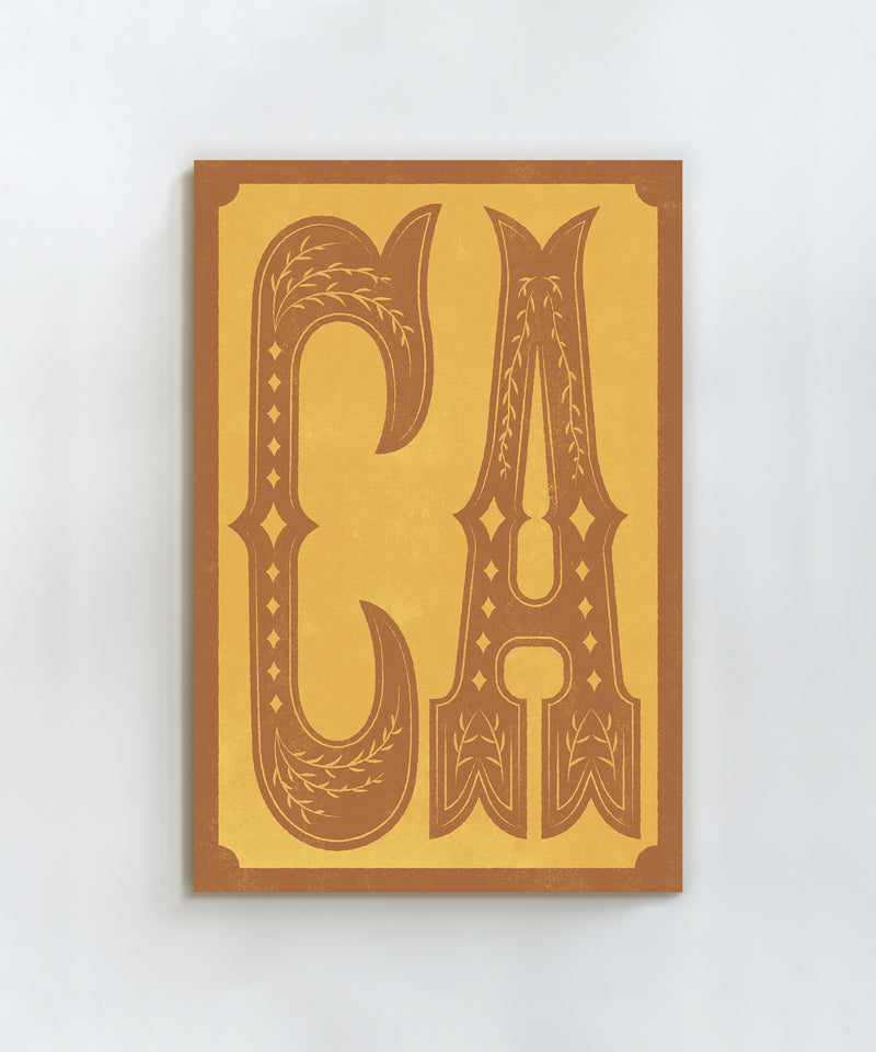Large Letters - CA