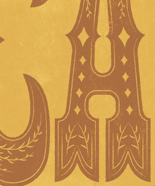 Large Letters - CA by Head West Studio