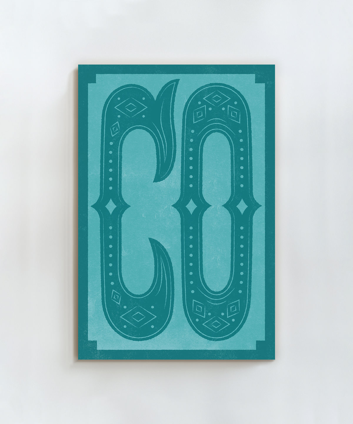 Large Letters - CO by Head West Studio