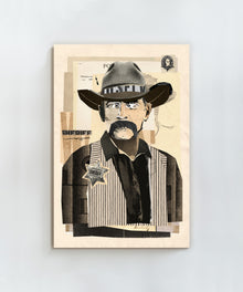 Collage Cowboy #4 by Head West Studio