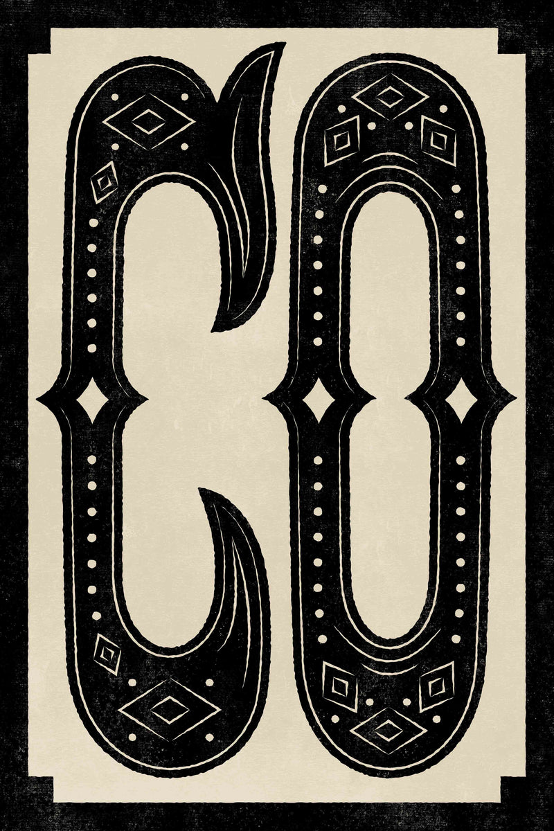 Large Letters - CO by Head West Studio