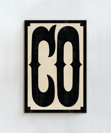 Large Letters - CO by Head West Studio