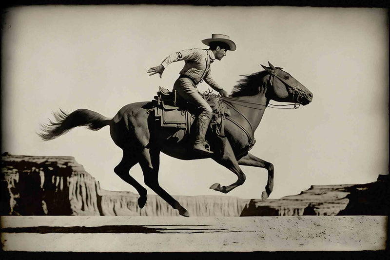 Cowboy Film Still by Head West Studio