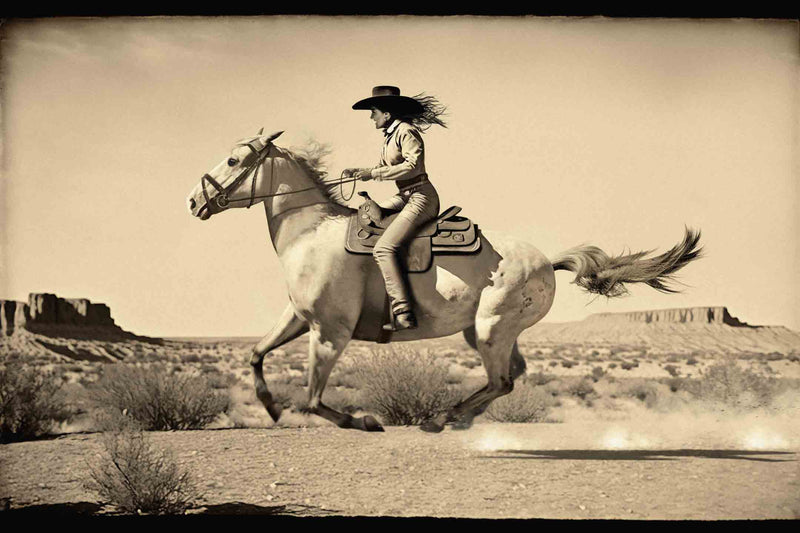 Cowgirl Film Still by Head West Studio