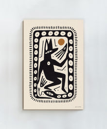 Coyote and Snake by Perro y Arena