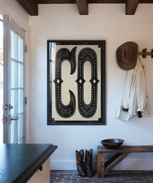 Large Letters - CO by Head West Studio