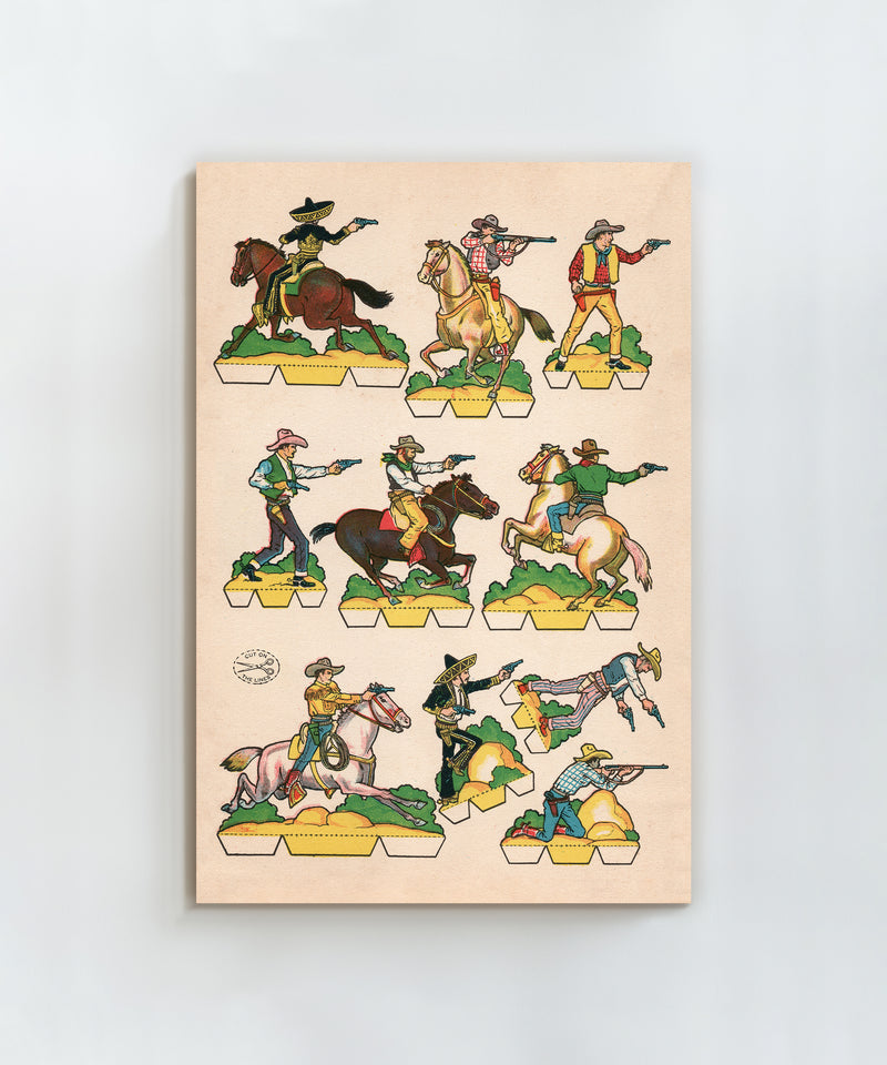Cutout Warriors of the West #1