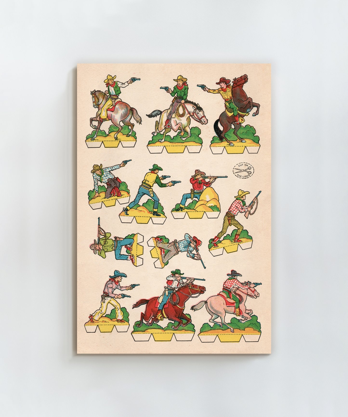 Cutout Warriors of the West #3