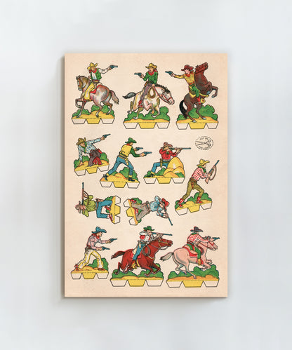 Cutout Warriors of the West #3