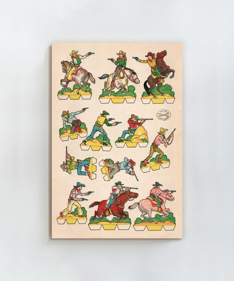 Cutout Warriors of the West #3