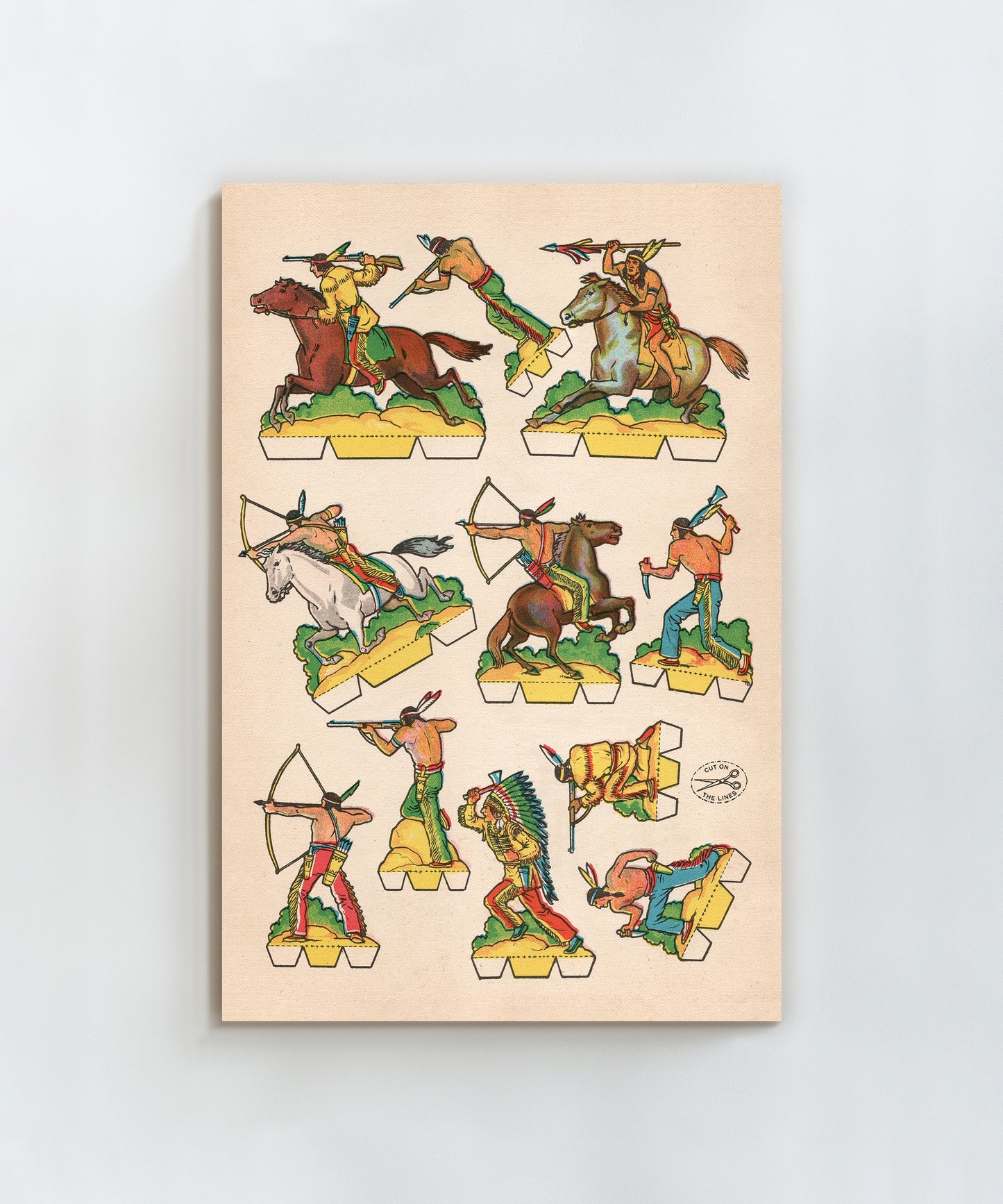 Cutout Warriors of the West #4