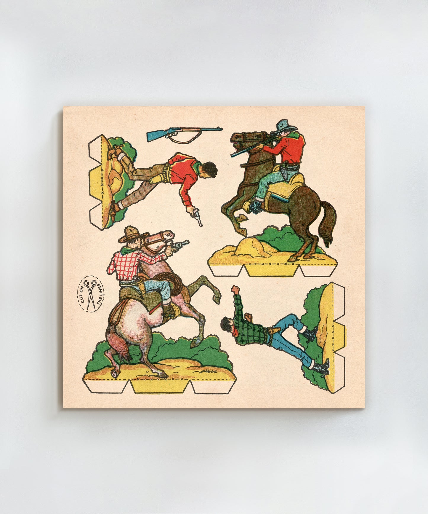 Cutout Warriors of the West #5