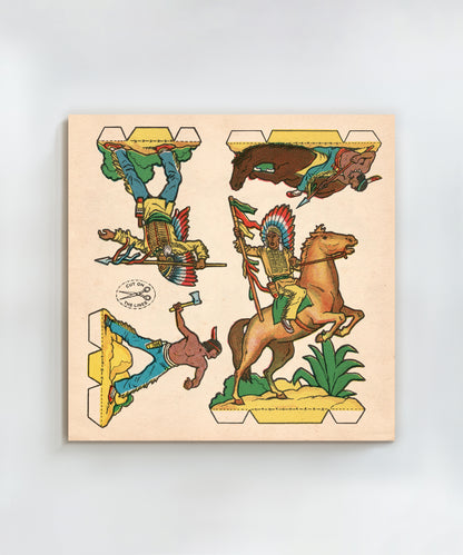 Cutout Warriors of the West #6