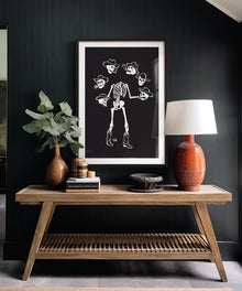 Cowboy Skeleton by Courtney Collier