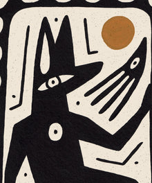 Coyote and Snake by Perro y Arena