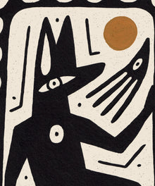 Coyote and Snake by Perro y Arena
