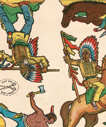 Cutout Warriors of the West #6