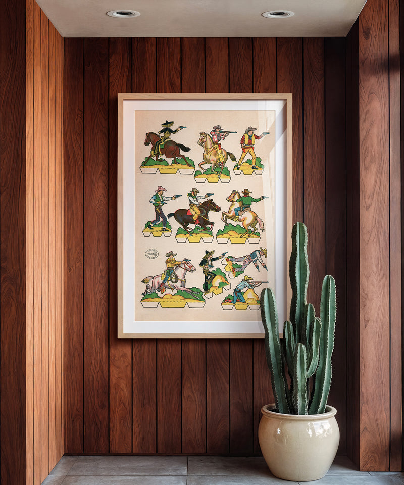 Cutout Warriors of the West #1