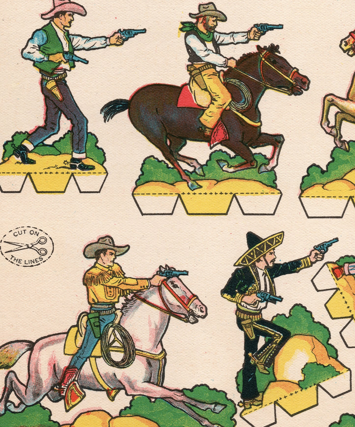 Cutout Warriors of the West #1