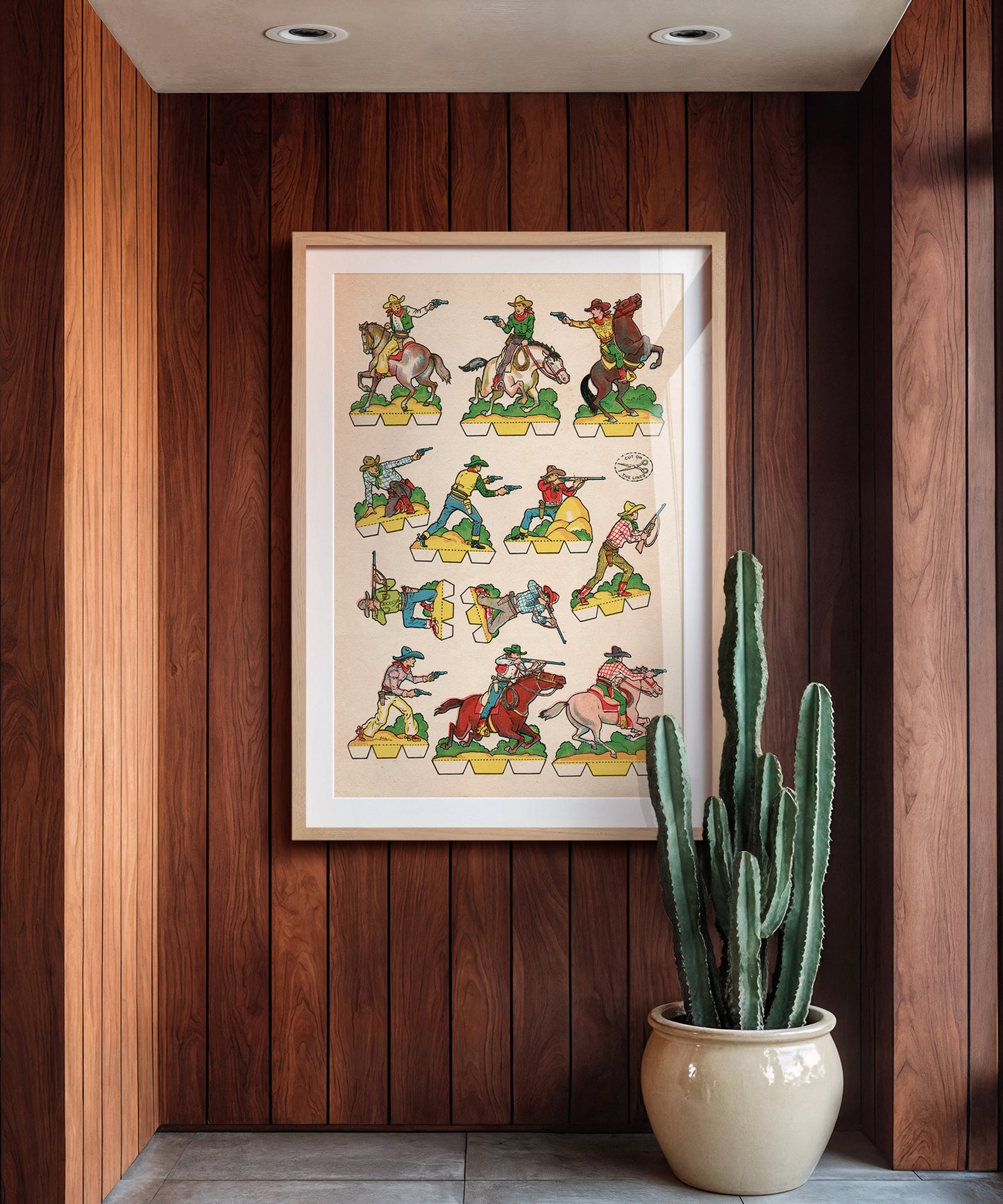 Cutout Warriors of the West #3