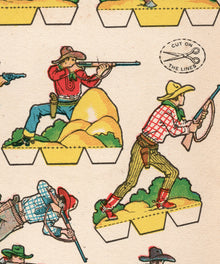 Cutout Warriors of the West #3 by Head West Studio