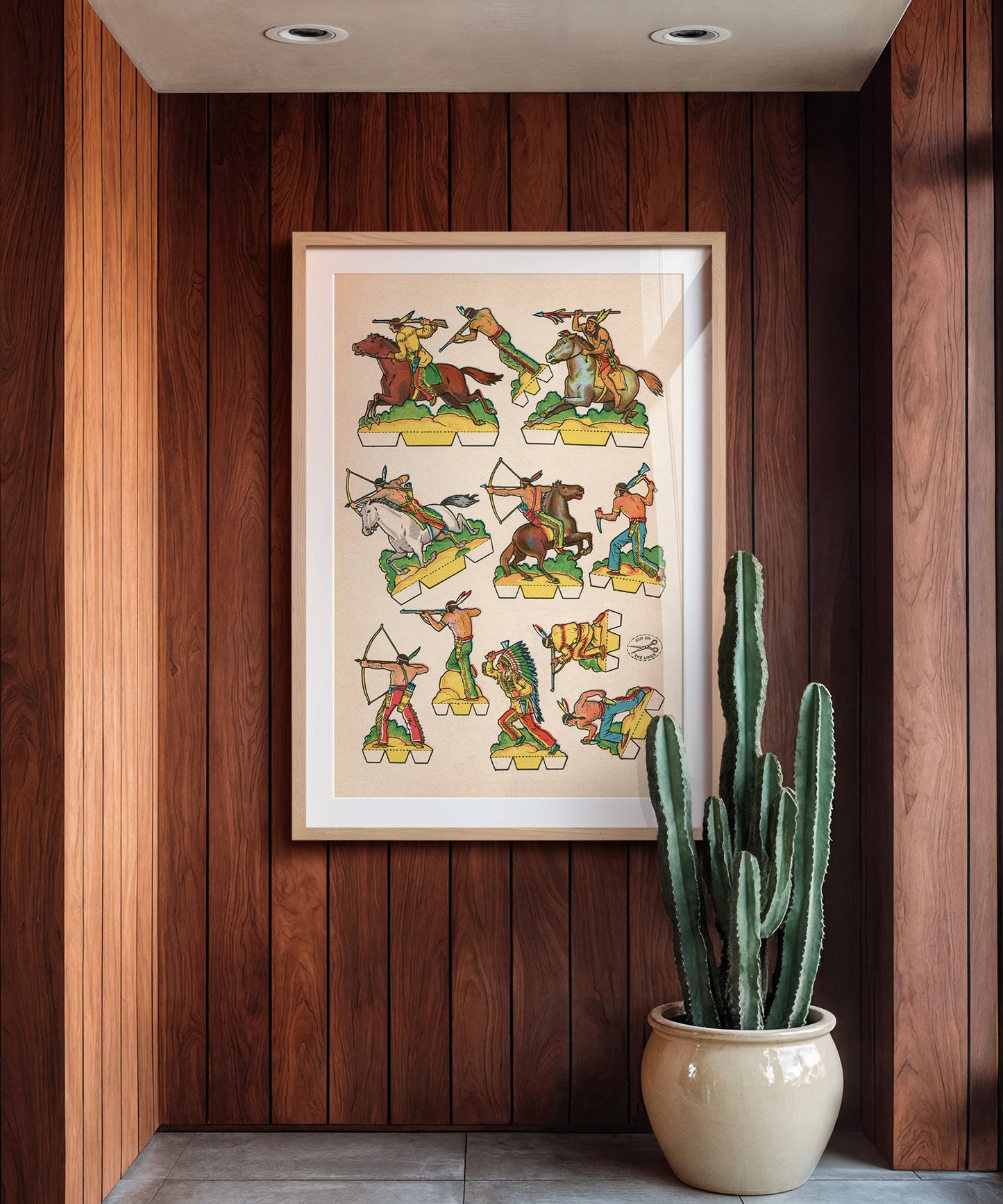 Cutout Warriors of the West #4