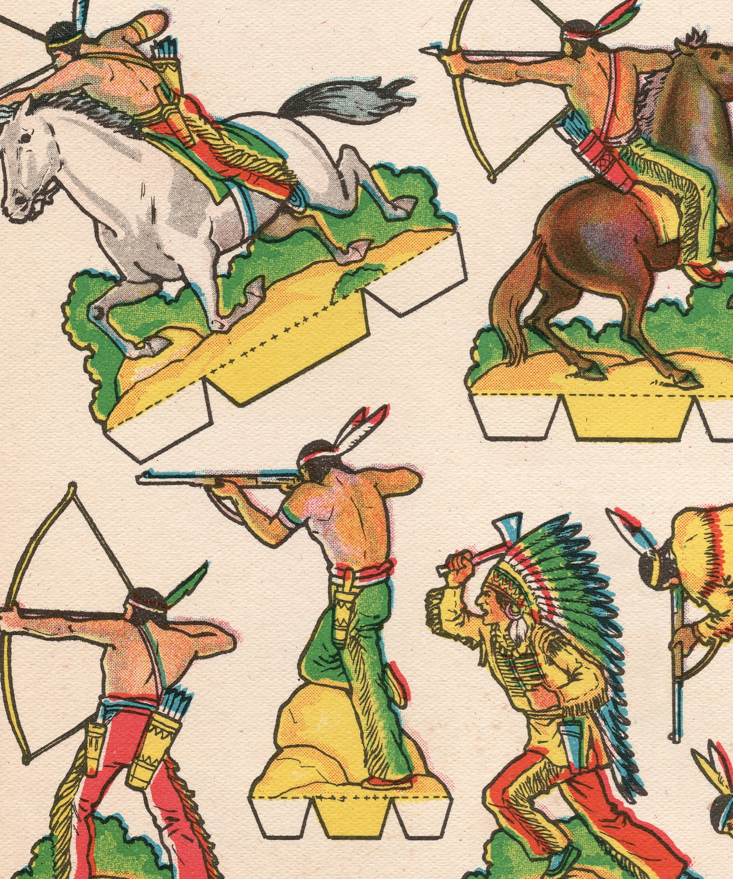 Cutout Warriors of the West #4