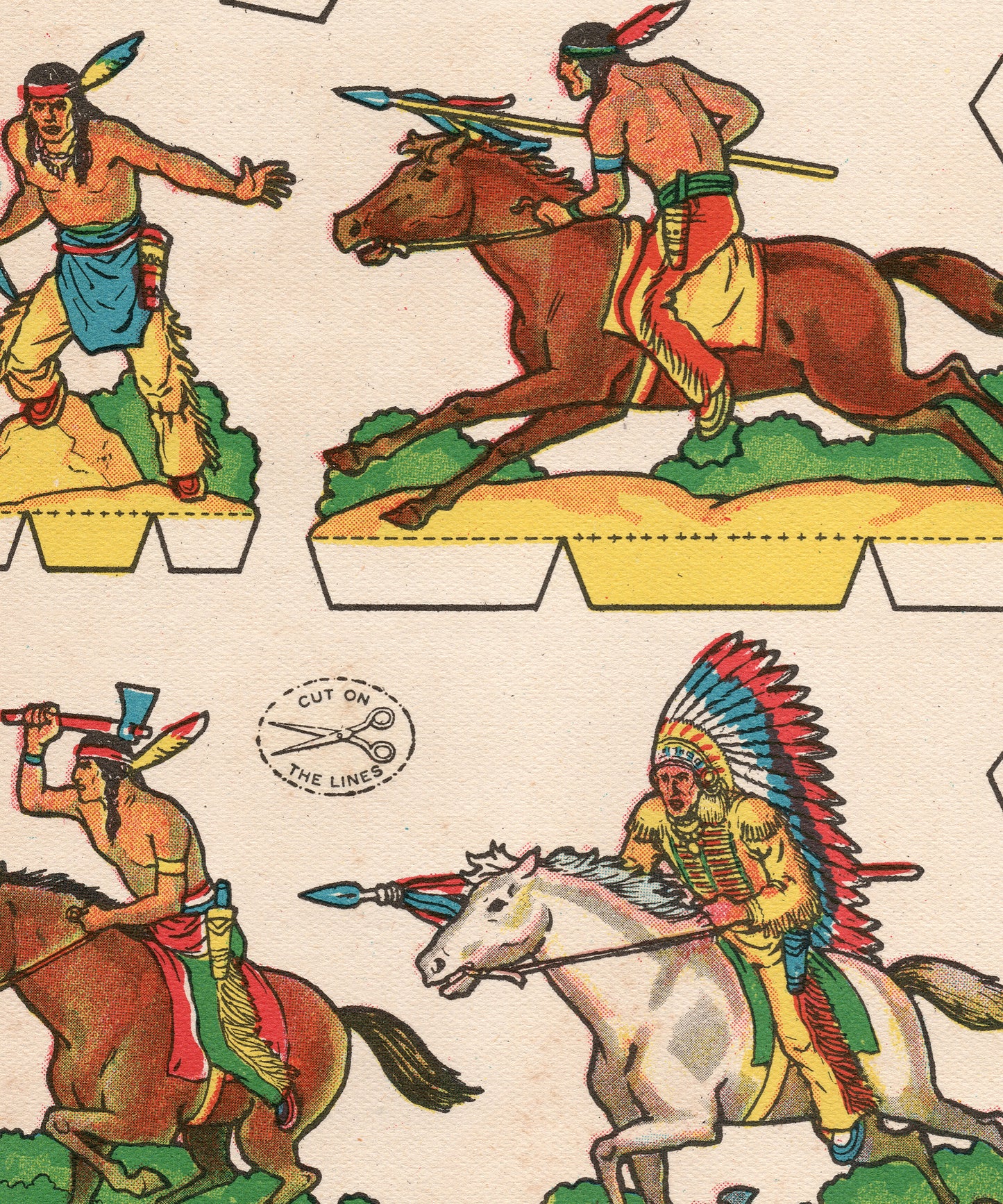 Cutout Warriors of the West #2