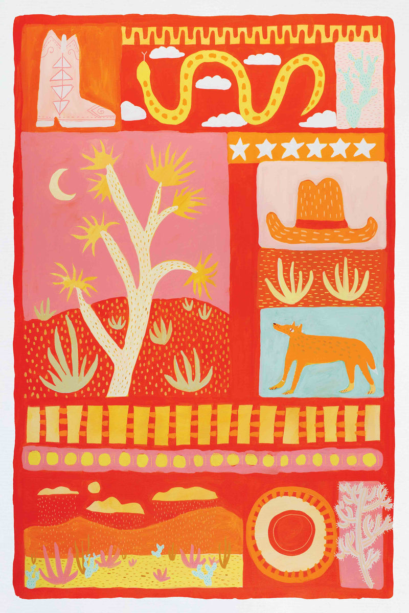 Desert Patchwork by Melissa Lakey