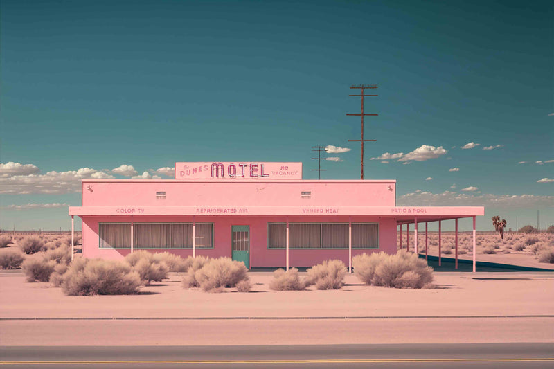Roadside Remains #3 of 6 - The Dunes Motel by Head West Studio