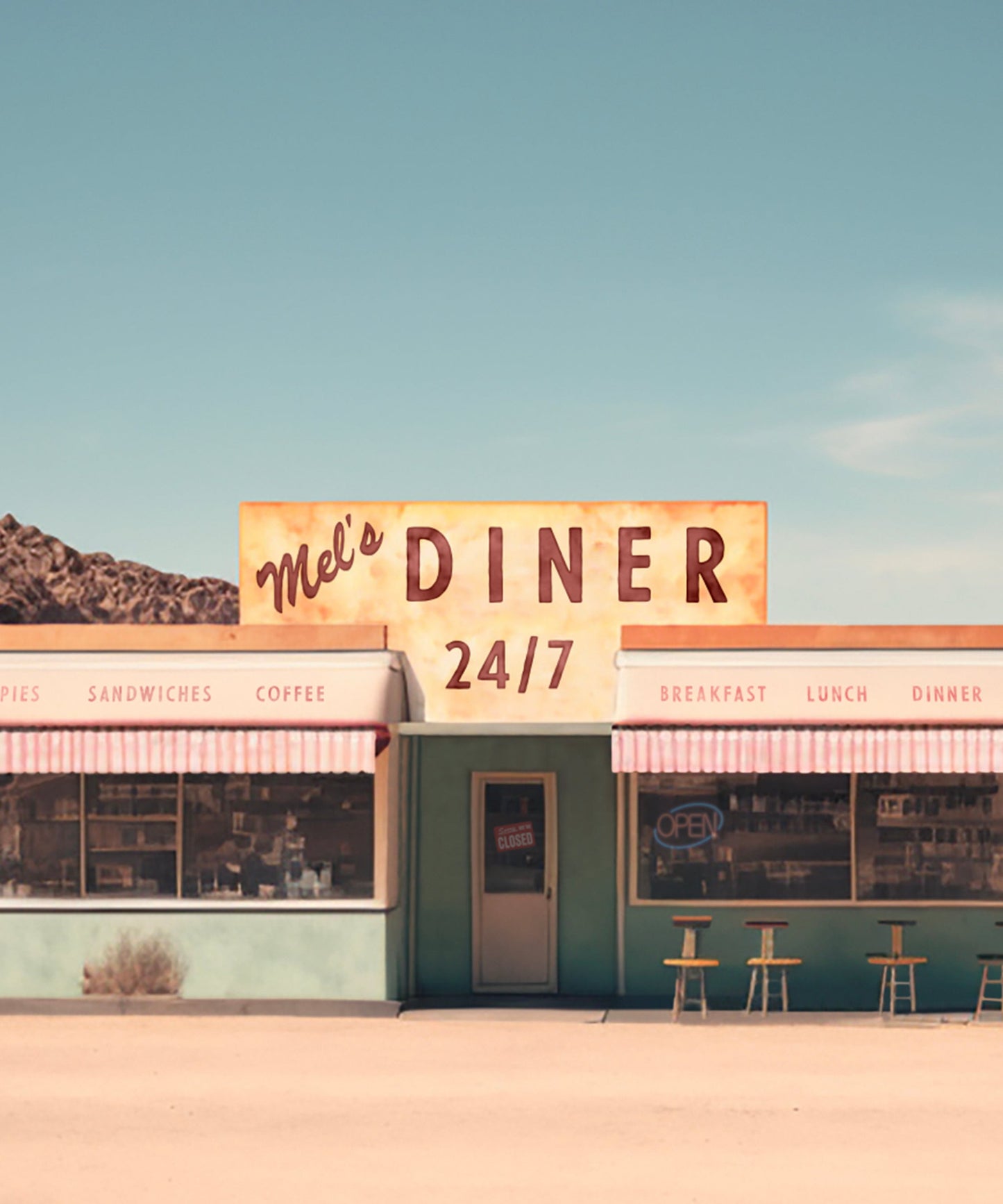 Roadside Remains #1 of 6 - Mel's Diner