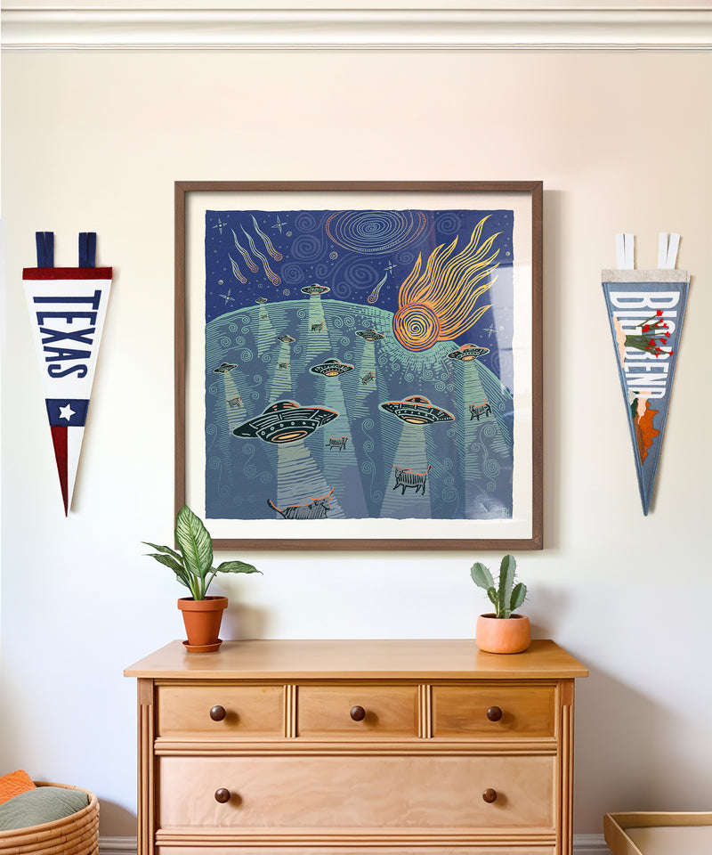 Fireball Cows by Bryan Peterson