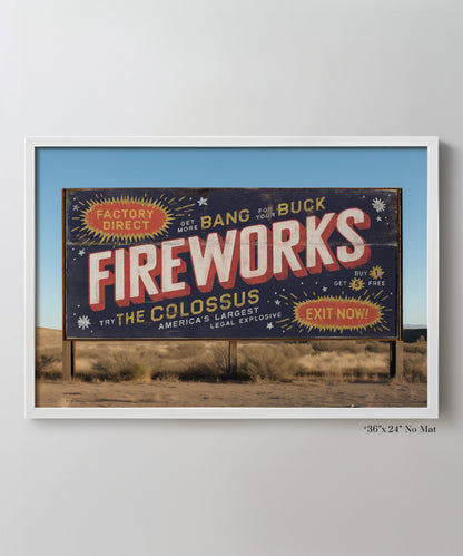 Road Trip Attractions #5 - Factory Direct Fireworks