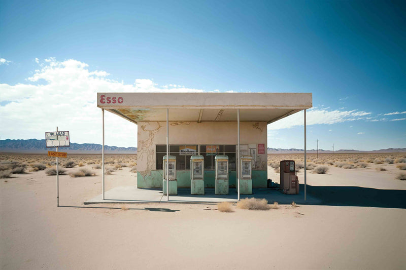 Roadside Remains #4 of 6 - The Esso by Head West Studio