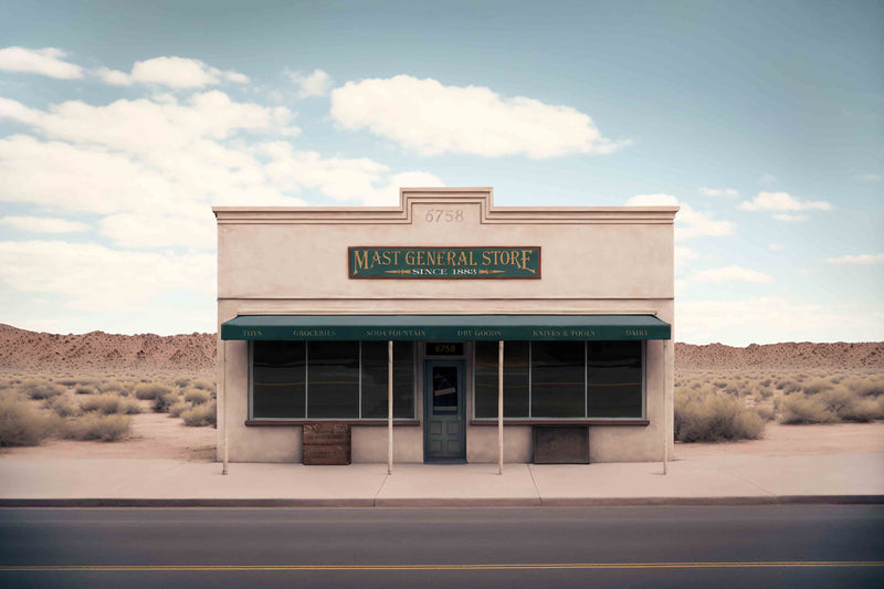 Roadside Remains #6 of 6 - The General Store by Head West Studio