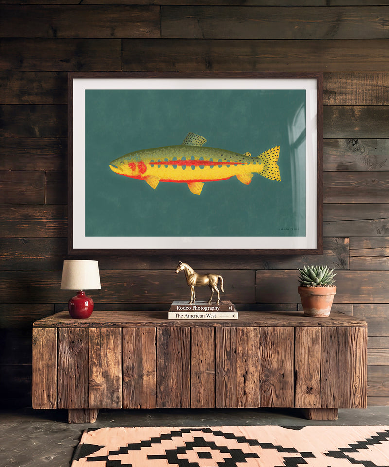 Golden Trout by Hannah Ervick