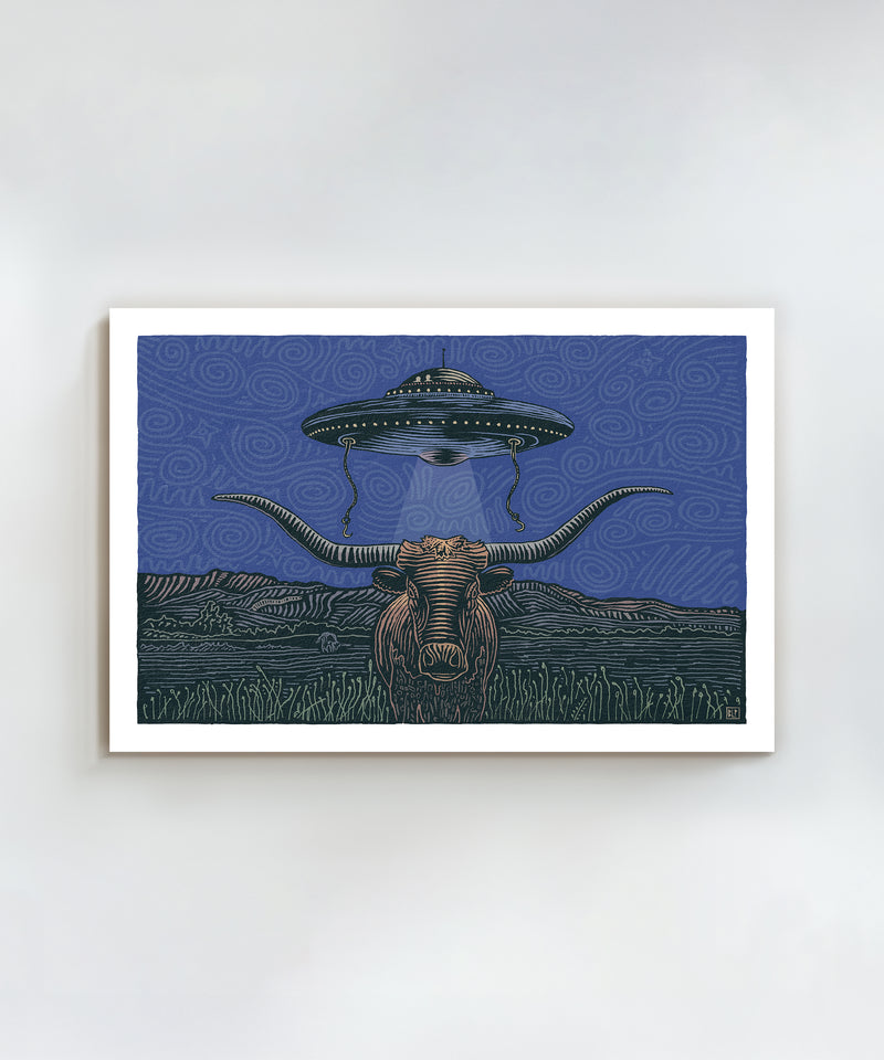 Hook Em Horns by Bryan Peterson