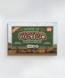 Road Trip Attractions #4 - House of Weird by Head West Studio