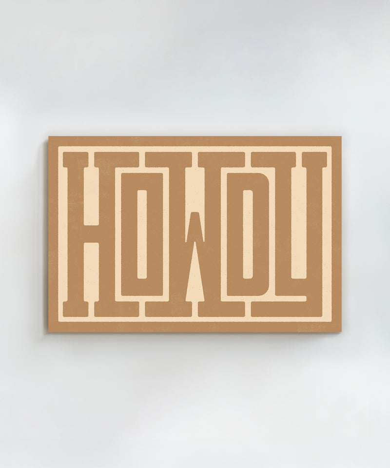 Howdy by Head West Studio