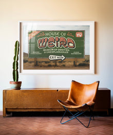 Road Trip Attractions #4 - House of Weird by Head West Studio