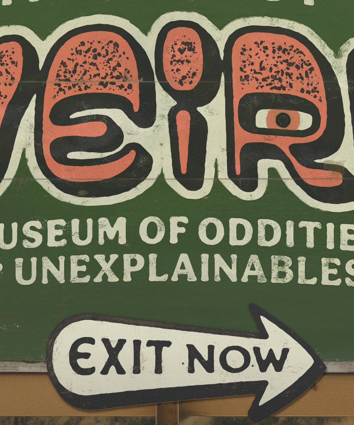 Road Trip Attractions #4 - House of Weird by Head West Studio