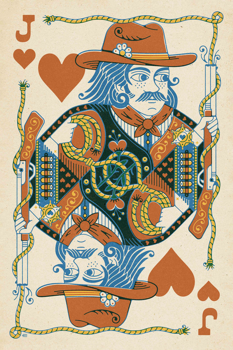 Jack of Hearts by Head West Studio