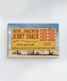 Road Trip Attractions #1 - Jack's Jerky by Head West Studio
