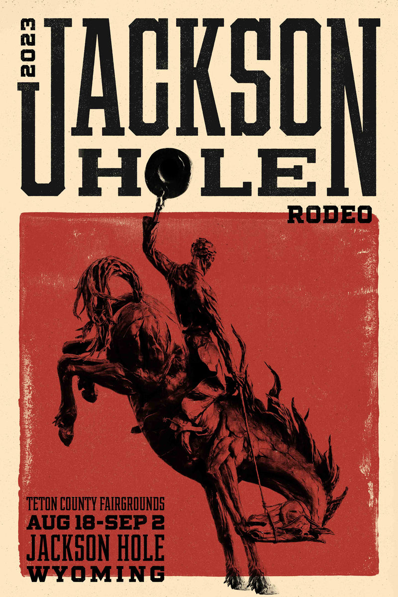 Jackson Hole Rodeo by Head West Studio