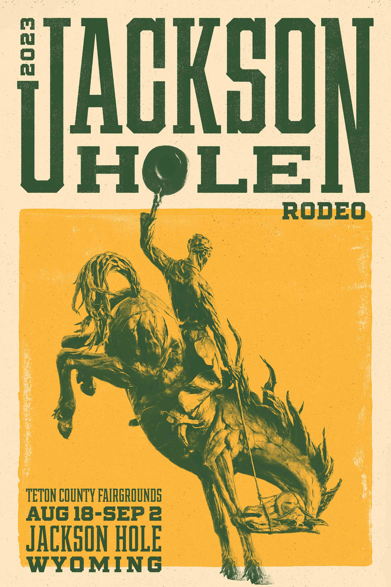 Jackson Hole Rodeo by Head West Studio