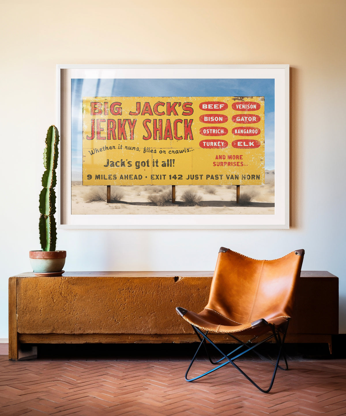 Road Trip Attractions #1 - Jack's Jerky by Head West Studio